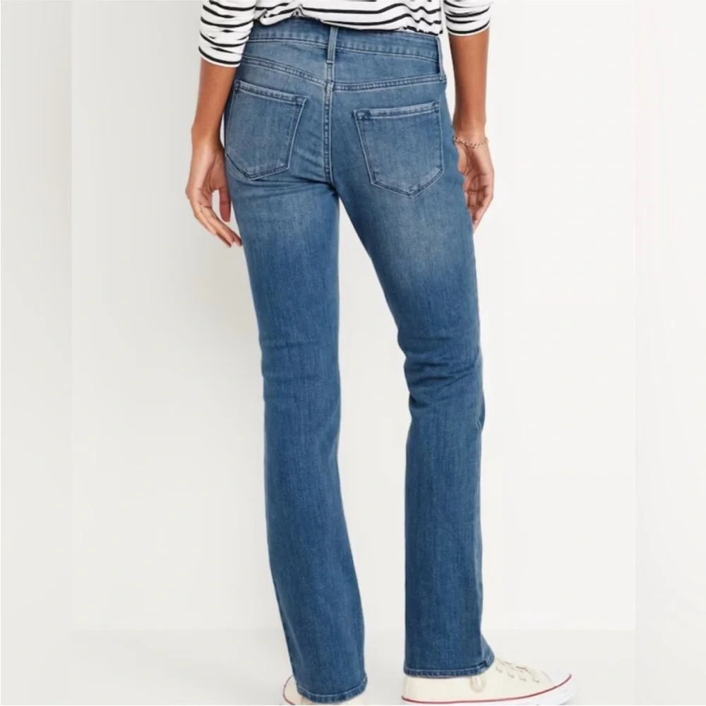 NIP Old Navy WOW mid rise boot cut jeans 8T - Picture 2 of 9